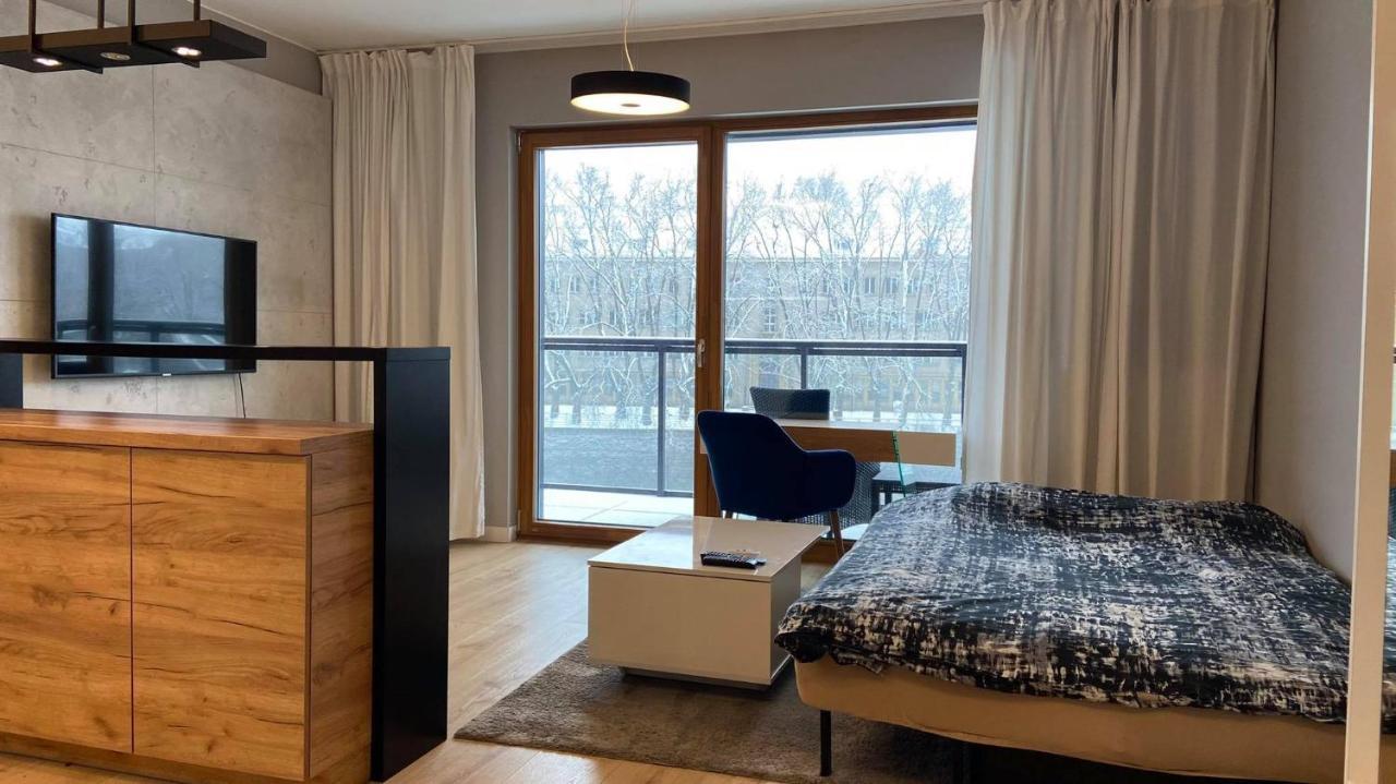 Apartament Studio Z Widokiem Na Odre Bulwary Ksiazece Βρότσλαβ Εξωτερικό φωτογραφία
